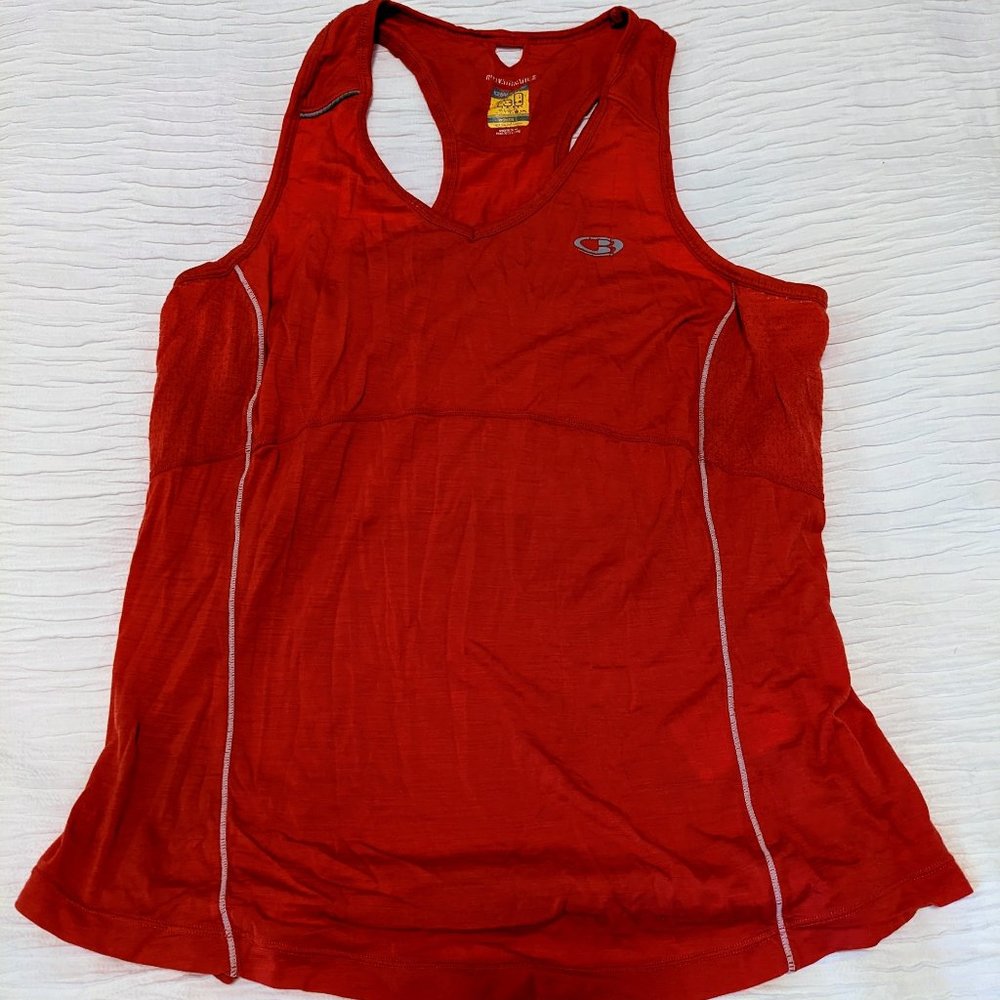 Icebreaker merino wool racerback tank